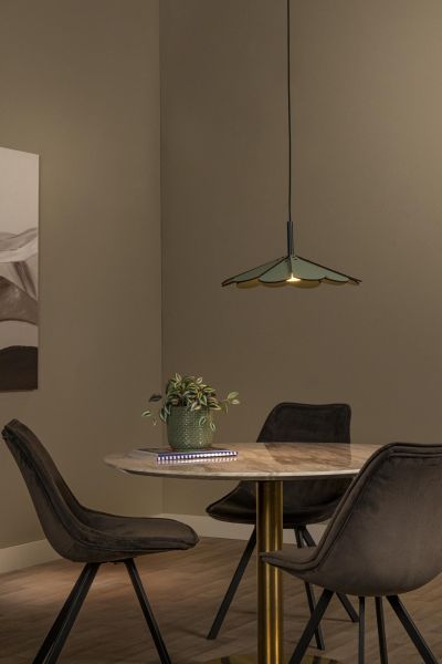 Lucide BLOMSTER - Pendant light - Ø 47 cm - LED Dim. - 1x9W 3000K - Green